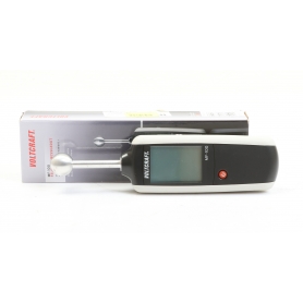 VOLTCRAFT MF-100 Materialfeuchteindikator Messgerät Feuchtigkeit LCD Hold-Funktion 20-40mm (277364)