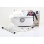 CleanMaxx 00384 Dampfglätter Hemden-Bügler Blusen Heißluftfunktion 1800W weiß (277084)