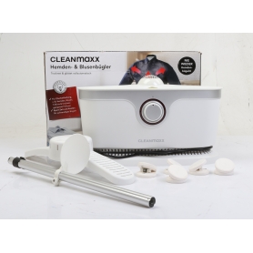 CleanMaxx 00384 Dampfglätter Hemden-Bügler Blusen Heißluftfunktion 1800W weiß (277087)