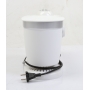 CleanMaxx 00384 Dampfglätter Hemden-Bügler Blusen Heißluftfunktion 1800W weiß (277087)