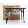 Crespo AP/250 Klapptisch, 65x53cm, schwarz/grau (277249)