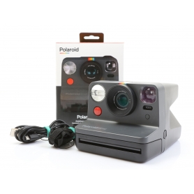 Polaroid Now Analog Instant Kamera Schwarz (277316)