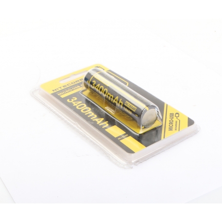 Nitecore Micro-USB Rechargeable Li-IoN Batterie 3400mAh (276689)