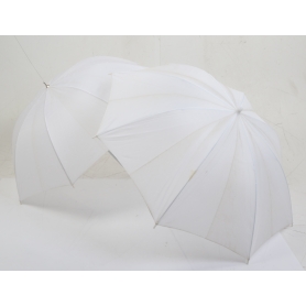 OEM 2 Stück Studio Blitz Schirme - Weiss (277445)