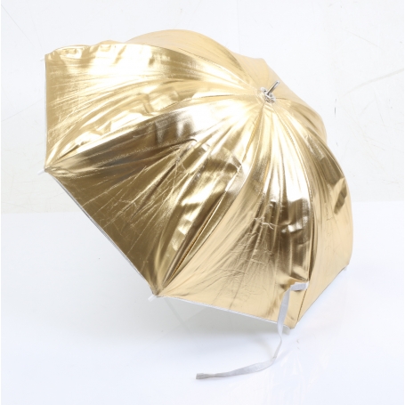 OEM 3-in-1 Studio Blitz Schirme - Weiss/Silber/Gold (277446)