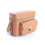 Vintage DBP Ledertasche Kamera Tasche ca 25x13x20 cm (274309)