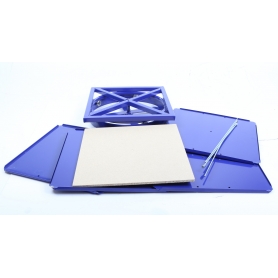 MARS Svratka 7890 Drehturm Gestell für Schubladen-Magazin Fächer 12 max. 300kg Stahlblech blau (276884)