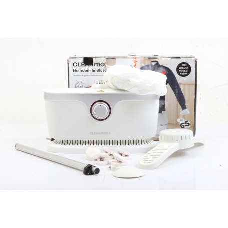 CleanMaxx 00384 Dampfglätter Hemden-Bügler Blusen Heißluftfunktion 1800W weiß (277085)
