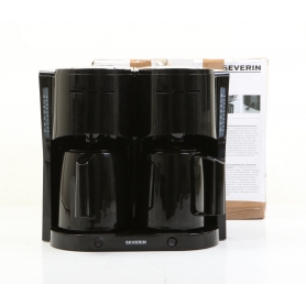 Severin KA 9315 Kaffeemaschine Filterkaffeemaschine Isolierkanne Tassen 16 schwarz (277108)