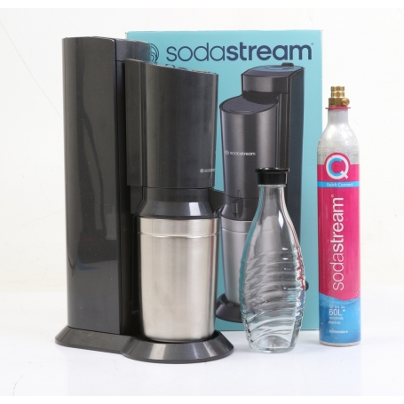 SodaStream Crystal 3.0 Trinkwassersprudler Wassersprudler 615ml schwarz (277783)