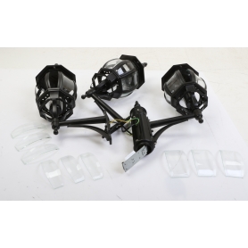 Istria Außenstandl 3 x 53 W sw 235 cm (277796)