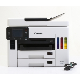 Canon Maxify GX7050 Tintenstrahl-Multifunktionsgerät Drucker Scanner Kopierer Fax WLAN Tintentank-System weiß (277798)