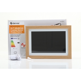 Denver Digitaler Bilderramen PFF-1042 Lightwood (278007)