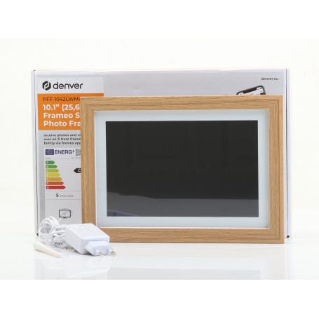 Denver Digitaler Bilderramen PFF-1042 Lightwood (278008)
