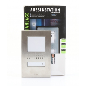 m-e AUSSENSTATION ADV-110.1 1 FAM. EDELSTAHL (278017)