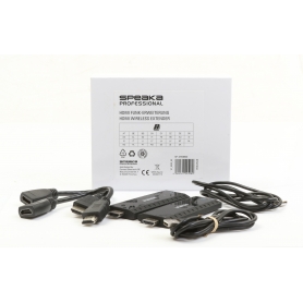 SpeaKa Professional SP-11175212 HDMI-Funkübertragung HDMI-Funkverbindung Set IP-basiert 30m (278022)