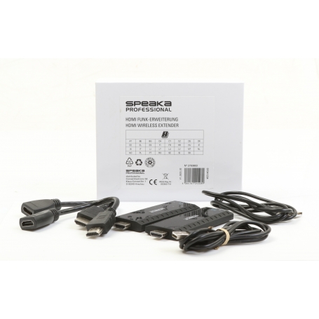 SpeaKa Professional SP-11175212 HDMI-Funkübertragung HDMI-Funkverbindung Set IP-basiert 30m (278022)