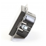 Jung TRDA1790SW Raumtemperaturregler mit Display Standard, Serie AS, schwarz (278026)
