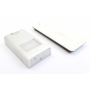 Smartwares DIC-21122 Türsprechanlage Gegensprechanlage 2-Draht Komplett-Set 2 Familienhaus silber weiß (278042)