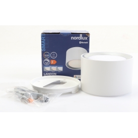 Nordlux Landon Smat Deckenleuchte Deckenlampe LED IP44 700L 8W dimmbar weiß (278090)