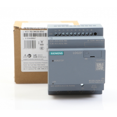 Siemens 6ED1052-2MD08-0BA2 SPS-Steuerungsmodul Speicherprogamm-Steuerung 12V/DC 24V/DC (278098)