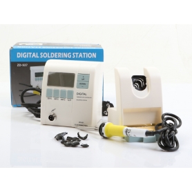 OEM ZD937 digitale Lötstation Lötkolben 50 Watt Temperatur einstellbar 150-450°C weiß (278118)