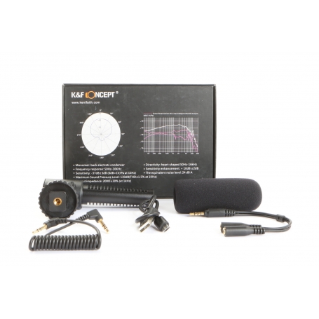 K&F Concept Kamera Recording Mikrophone CM-500 (275332)