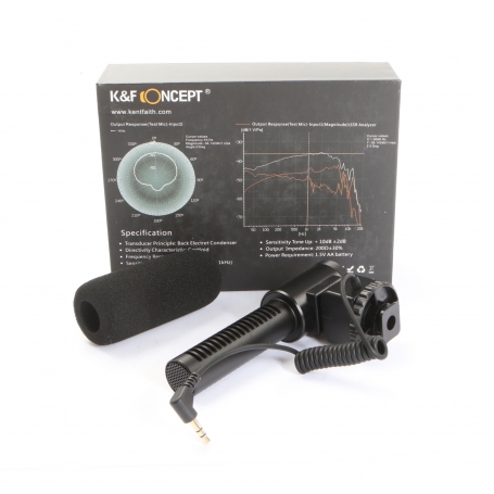 K&F Concept Kamera Recording Mikrophone CM-500 (275333)