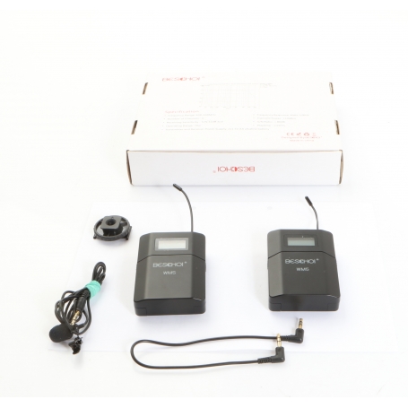 Beschoi Funkstrecke WM5 Wireless Mic für DSLR Systeme (275335)