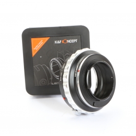 K&F Concept Adapter AI-M4/3 (Nikon F/AI Objektiv auf Micro 4/3 Kamera) (275375)