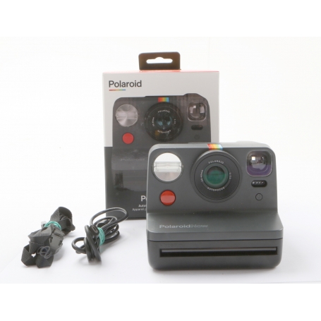 Polaroid Now Analog Instant Kamera Schwarz (274050)