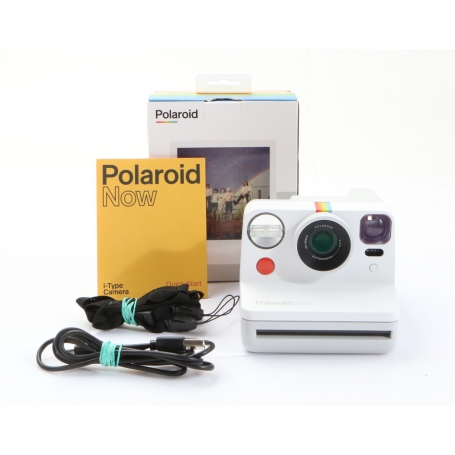 Polaroid Now Analog Instant Kamera Weiß (274053)