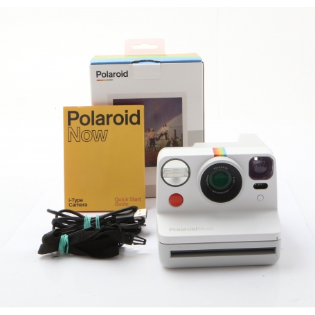 Polaroid Now Analog Instant Kamera Weiß (274054)