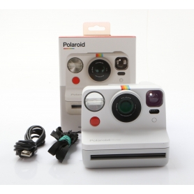 Polaroid Now Analog Instant Kamera Weiß (274057)