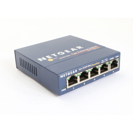 Netgear Pro Safe 5 Port 10/100 FS105 Ethernet-Verteiler (276082)