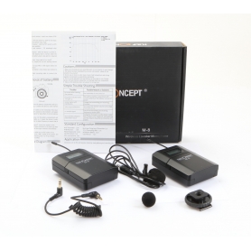 K&F Concept M-8 Wireless Lavalier Microphone (276129)