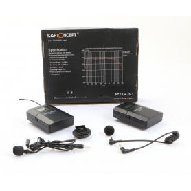 K&F Concept M-8 Wireless Lavalier Microphone (276133)