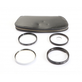 Kenko 4er Filter Set - KR1,5 1,1x Filter - Center Fokus Filter - Two Field Fokus Filter - Snow-Cross Filter 55mm (277870)