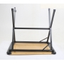 Eurotrail Chambery Rolltisch, Bambus, 80x63x70cm (277651)