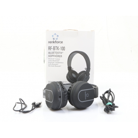 Renkforce Renkforce Bluetooth HiFi faltbar schwarz grau (278796)