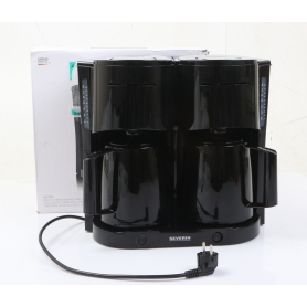 Severin KA 9315 Kaffeemaschine Filterkaffeemaschine Isolierkanne Tassen 16 schwarz (278883)