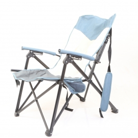 Klymit Switchback Campingstuhl, 60x81x108cm, blau/beige (278893)