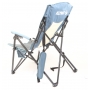 Klymit Switchback Campingstuhl, 60x81x108cm, blau/beige (278893)