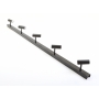 Nordlux Omari 5-Spot Spotlight, Dimmbar, 18,5 Watt, 320lm, 2700K, schwarz (2112203003) (277645)
