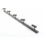 Nordlux Omari 5-Spot Spotlight, Dimmbar, 18,5 Watt, 320lm, 2700K, schwarz (2112203003) (277645)