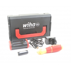 Wiha 590T101 speedE Set 1 Bit-Schraubendreher E-Schraubenzieher VDE Pozidriv PlusMinus SoftFinish (278956)