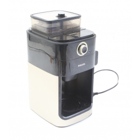 Philips HD7900/01 Kaffeemaschine 10 Tassen Mahlwerk Timerfunktion Warmhaltefunktion schwarz silber (278959)