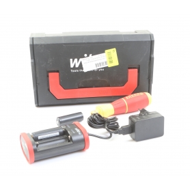 Wiha 590T101 speedE Set 1 Bit-Schraubendreher E-Schraubenzieher VDE Pozidriv PlusMinus SoftFinish (278975)