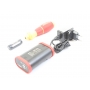 Wiha 590T101 speedE Set 1 Bit-Schraubendreher E-Schraubenzieher VDE Pozidriv PlusMinus SoftFinish (278975)