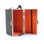 Koffer Leder Foto Tasche Hard Case ca. 33x23x18 cm (278705)